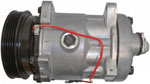 FC0647 Compressor, air conditioning 9160348 9160348 OPEL MOVANO Bo 1999-
